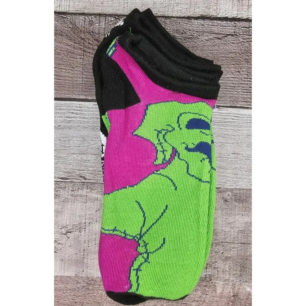 6 pair NEW Ankle Socks Size 4 - 10 NIGHTMARE BEFORE CHRISTMAS DISNEY UNISEX